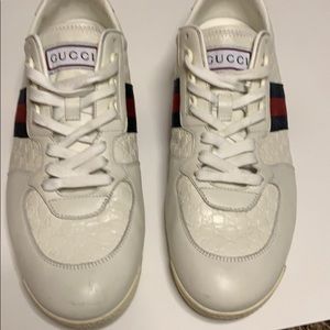 Authentic used  Gucci sneakers size 10